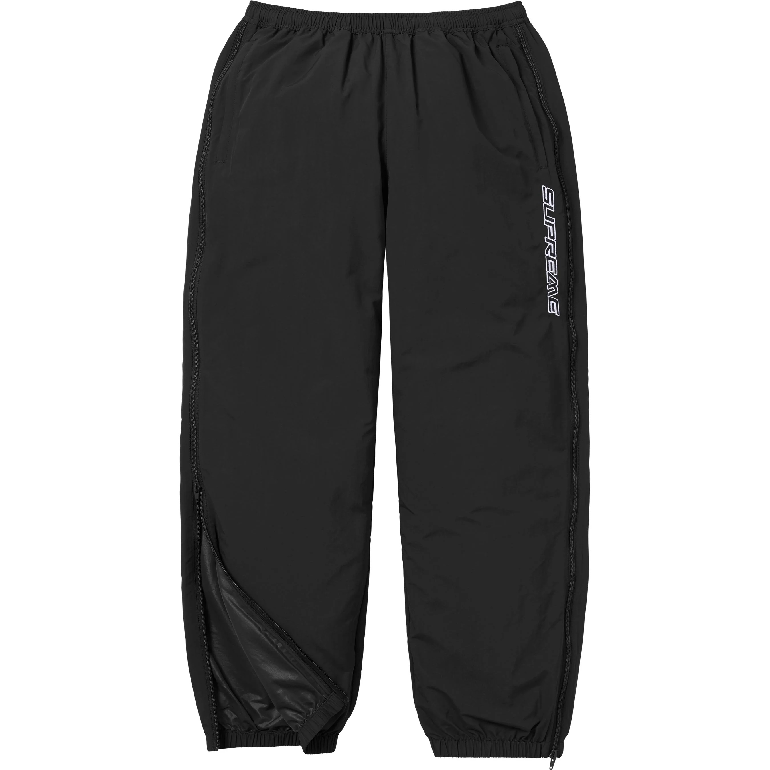Contrast Zip Warm Up Pant view 17